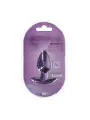 PLUG ANAL SMOOTH SILICONE MEDIUM 3,1 /7,9 CM METALLIC PURPLE OUCH!