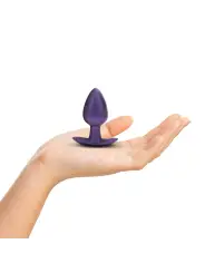 PLUG ANAL SMOOTH SILICONE MEDIUM 3,1 /7,9 CM METALLIC PURPLE OUCH!