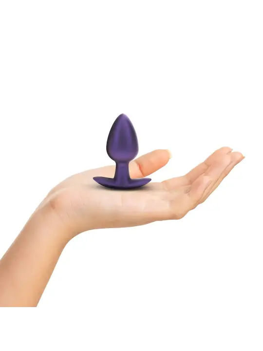 PLUG ANAL SMOOTH SILICONE MEDIUM 3,1 /7,9 CM METALLIC PURPLE OUCH!
