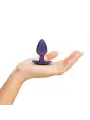 PLUG ANAL SMOOTH SILICONE MEDIUM 3,1 /7,9 CM METALLIC PURPLE OUCH!