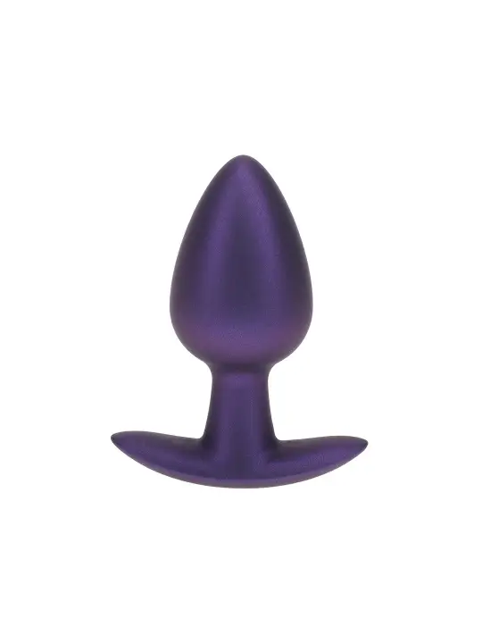 PLUG ANAL SMOOTH SILICONE MEDIUM 3,1 /7,9 CM METALLIC PURPLE OUCH!