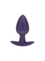 PLUG ANAL SMOOTH SILICONE MEDIUM 3,1 /7,9 CM METALLIC PURPLE OUCH!
