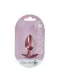 PLUG ANAL SMOOTH SILICONE MEDIUM 3,1 /7,9 CM ROSE GOLD OUCH!