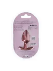 PLUG ANAL SMOOTH SILICONE MEDIUM 3,1 /7,9 CM ROSE GOLD OUCH!