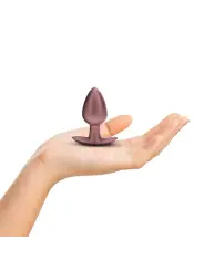 PLUG ANAL SMOOTH SILICONE MEDIUM 3,1 /7,9 CM ROSE GOLD OUCH!