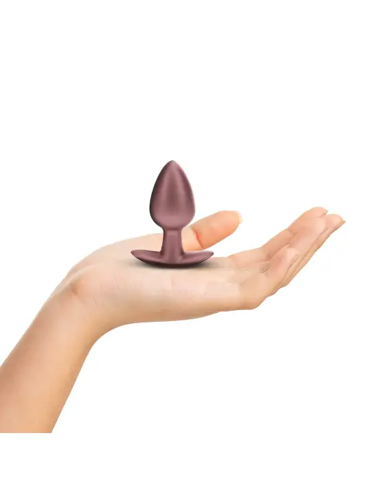 PLUG ANAL SMOOTH SILICONE MEDIUM 3,1 /7,9 CM ROSE GOLD OUCH!