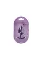 PLUG ANAL SMOOTH SILICONE LARGE 3,5 /8,9 CM METALLIC PURPLE OUCH!
