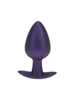 PLUG ANAL SMOOTH SILICONE LARGE 3,5 /8,9 CM METALLIC PURPLE OUCH!