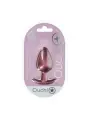 PLUG ANAL SMOOTH SILICONE LARGE 3,5 /8,9 CM ROSE GOLD OUCH!