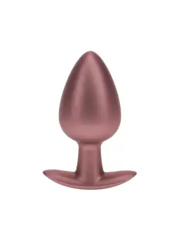 PLUG ANAL SMOOTH SILICONE LARGE 3,5 /8,9 CM ROSE GOLD OUCH!