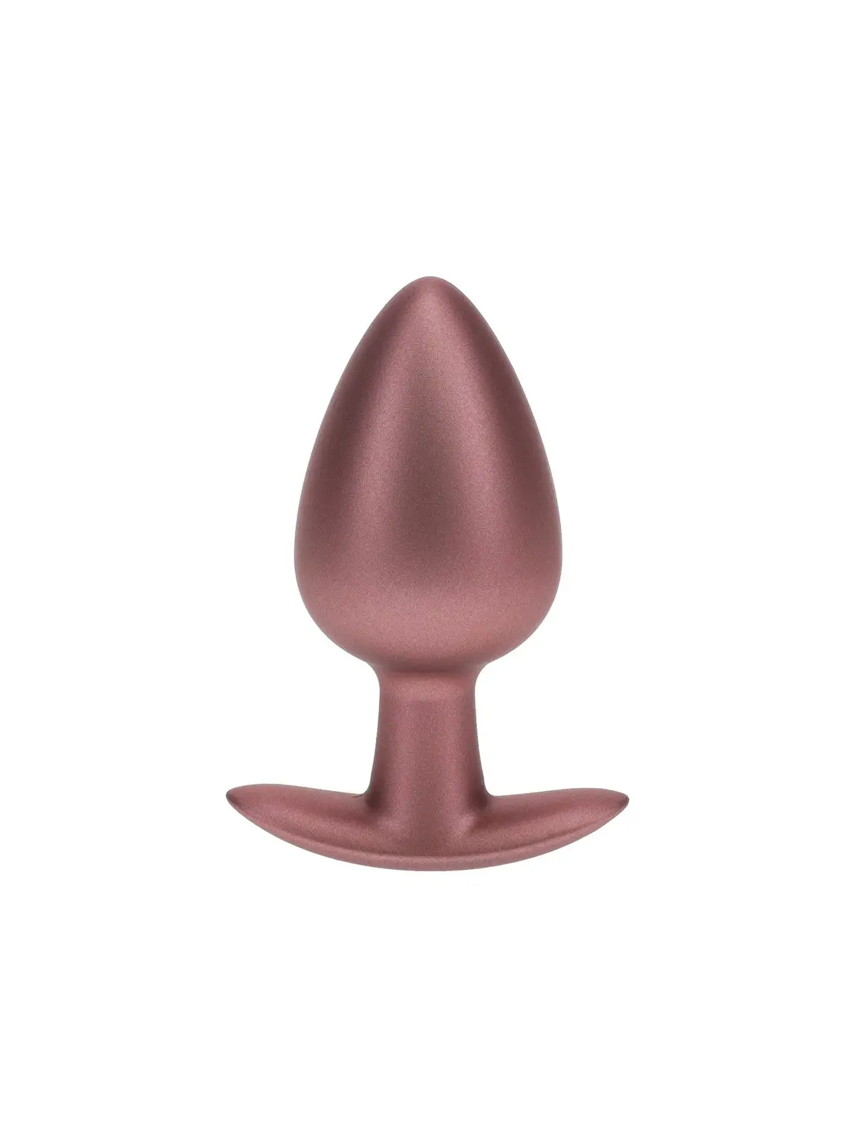 PLUG ANAL SMOOTH SILICONE LARGE 3,5 /8,9 CM ROSE GOLD OUCH!