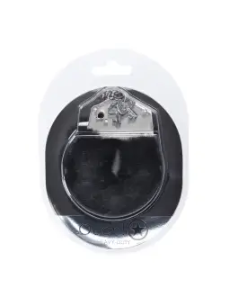ALGEMAS COM PELÚCIA HEAVY-DUTY FLUFFY PRETAS OUCH!