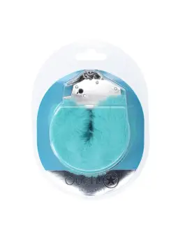 ALGEMAS COM PELÚCIA HEAVY-DUTY FLUFFY AZUL OUCH!