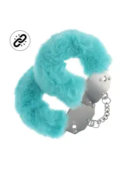 ALGEMAS COM PELÚCIA HEAVY-DUTY FLUFFY AZUL OUCH!