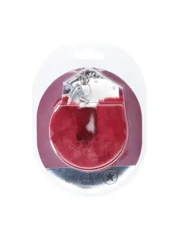 ALGEMAS COM PELÚCIA HEAVY-DUTY FLUFFY BORDÔ OUCH!