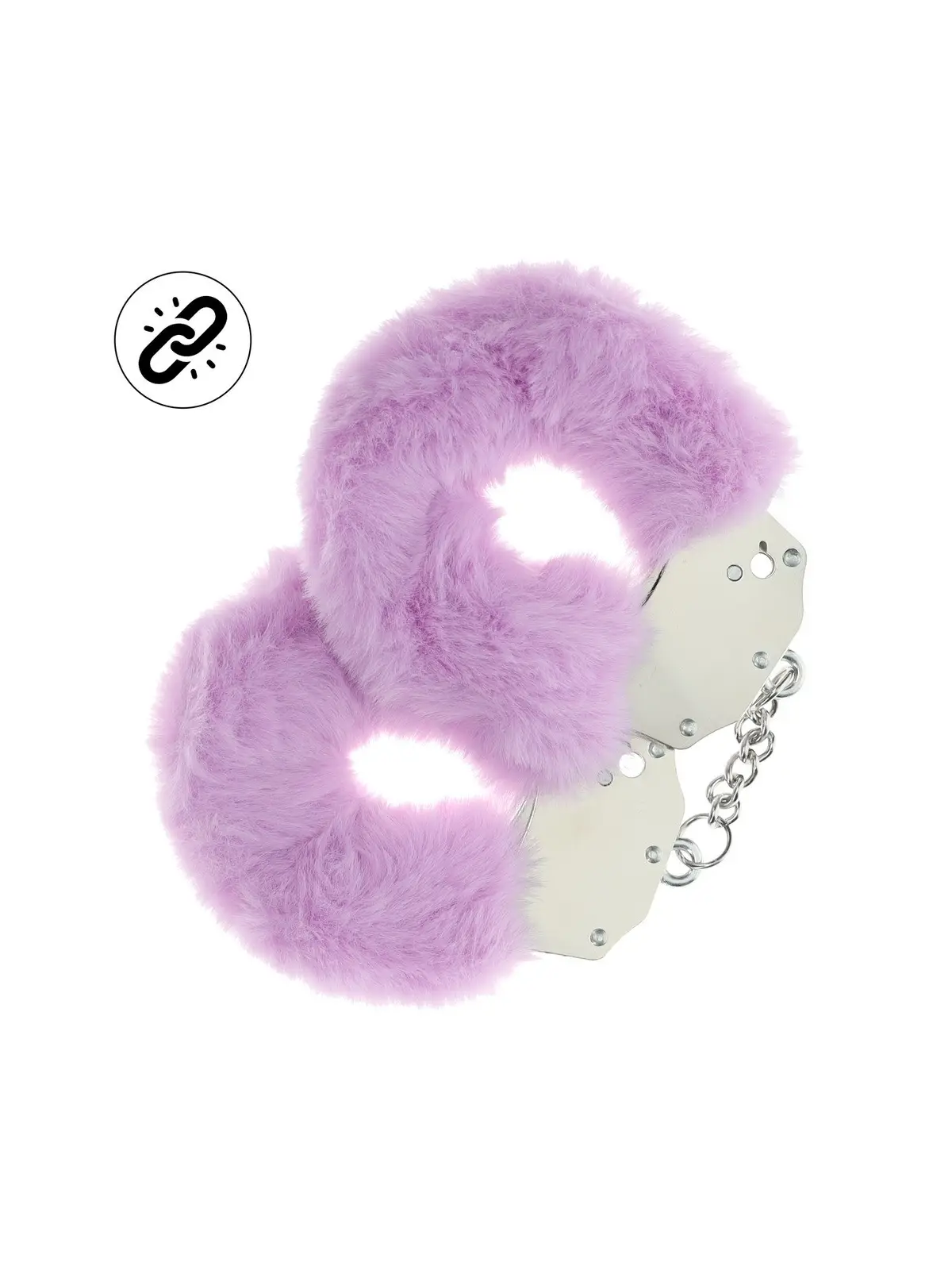 ALGEMAS COM PELÚCIA HEAVY-DUTY FLUFFY LAVENDER OUCH!