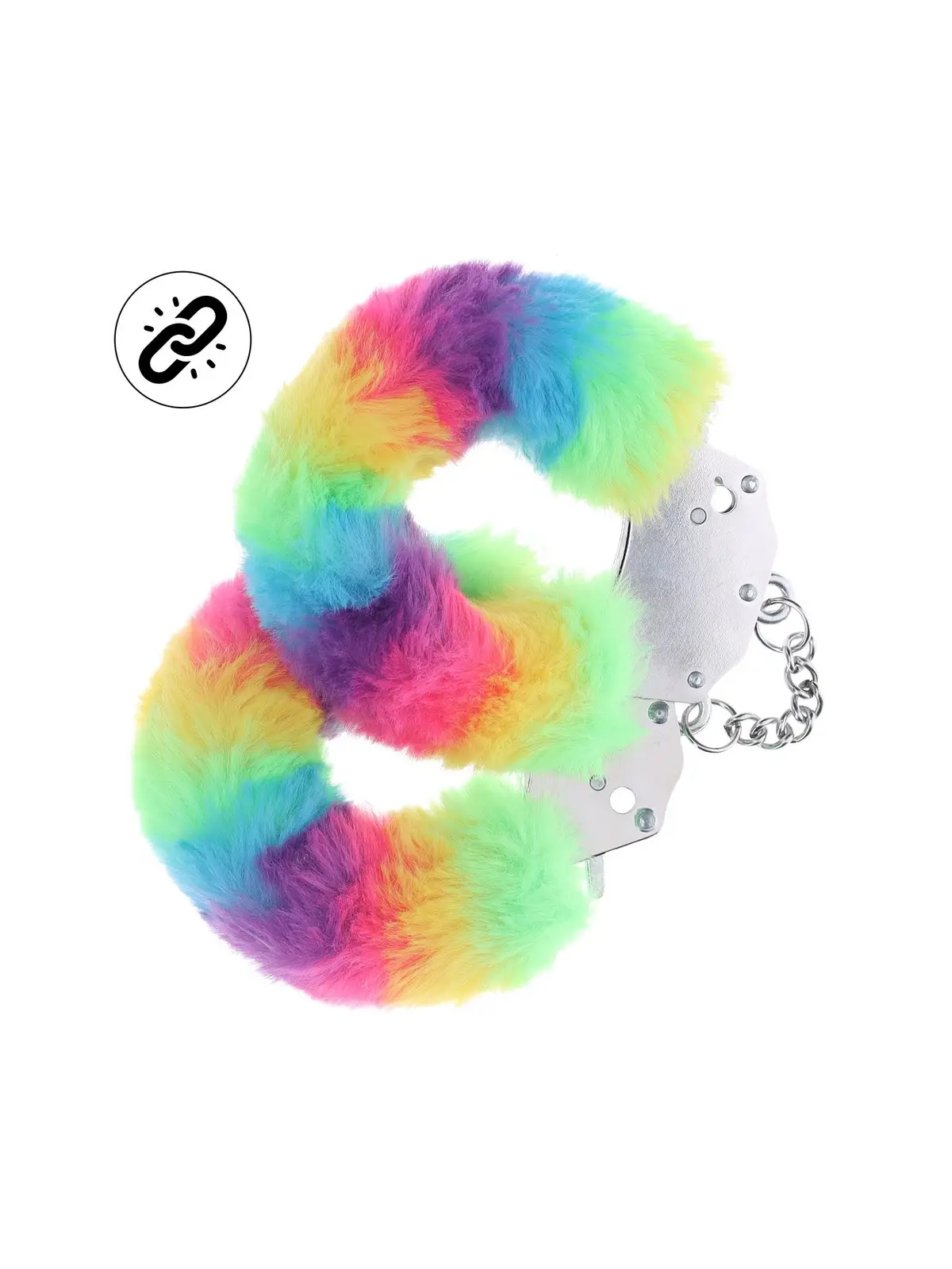 ALGEMAS COM PELÚCIA HEAVY-DUTY FLUFFY MULTICOLOR 1 OUCH!