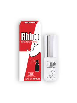 SPRAY RETARDANTE RHINO LONG POWER SPRAY HOT™ 10ML
