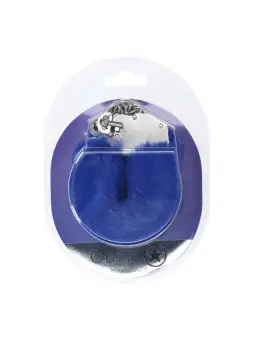 ALGEMAS COM PELÚCIA HEAVY-DUTY FLUFFY NAVY OUCH!