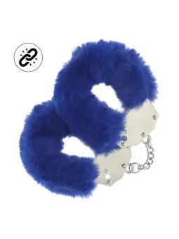 ALGEMAS COM PELÚCIA HEAVY-DUTY FLUFFY NAVY OUCH!