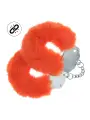 ALGEMAS COM PELÚCIA HEAVY-DUTY FLUFFY LARANJA OUCH!