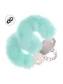 ALGEMAS COM PELÚCIA HEAVY-DUTY FLUFFY POWDER GREEN OUCH!