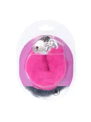 ALGEMAS COM PELÚCIA HEAVY-DUTY FLUFFY ROSA OUCH!