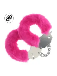 ALGEMAS COM PELÚCIA HEAVY-DUTY FLUFFY ROSA OUCH!