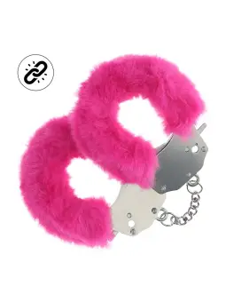 ALGEMAS COM PELÚCIA HEAVY-DUTY FLUFFY ROSA OUCH!