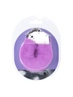 ALGEMAS COM PELÚCIA HEAVY-DUTY FLUFFY ROXO OUCH!