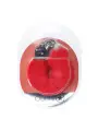 ALGEMAS COM PELÚCIA HEAVY-DUTY FLUFFY VERMELHO OUCH!