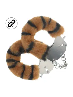ALGEMAS COM PELÚCIA HEAVY-DUTY FLUFFY TIGER OUCH!