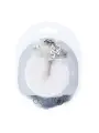 ALGEMAS COM PELÚCIA HEAVY-DUTY FLUFFY BRANCO OUCH!