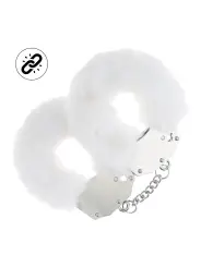 ALGEMAS COM PELÚCIA HEAVY-DUTY FLUFFY BRANCO OUCH!