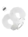 ALGEMAS COM PELÚCIA HEAVY-DUTY FLUFFY BRANCO OUCH!