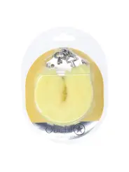 ALGEMAS COM PELÚCIA HEAVY-DUTY FLUFFY AMARELO OUCH!