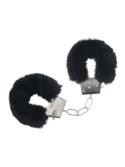 ALGEMAS COM PELUCHE CLASSIC FLUFFY PRETO OUCH!