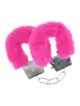 ALGEMAS COM PELUCHE CLASSIC FLUFFY ROSA OUCH!