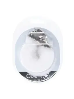 ALGEMAS COM PELUCHE CLASSIC FLUFFY BRANCO OUCH!