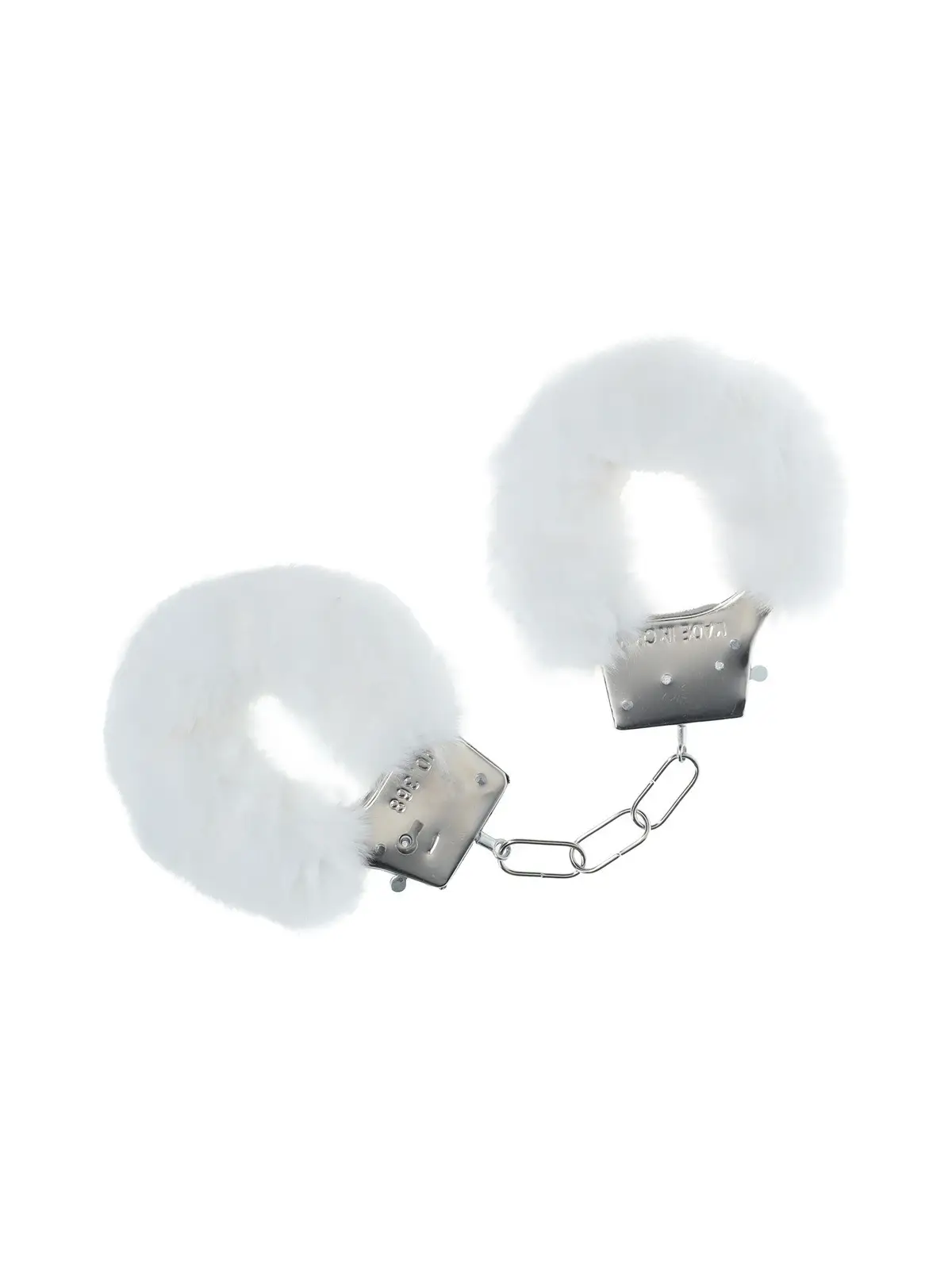 ALGEMAS COM PELUCHE CLASSIC FLUFFY BRANCO OUCH!