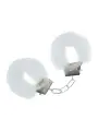 ALGEMAS COM PELUCHE CLASSIC FLUFFY BRANCO OUCH!