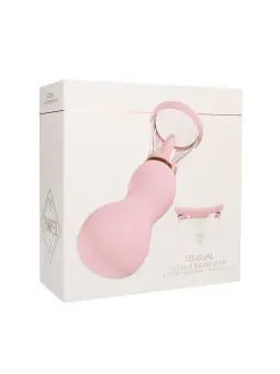 BOMBA RECARREGÁVEL PARA VULVA E SEIOS SENSUAL ROSA PUMPED