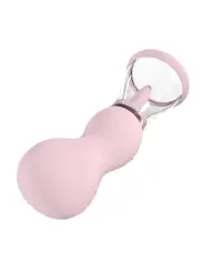BOMBA RECARREGÁVEL PARA VULVA E SEIOS SENSUAL ROSA PUMPED
