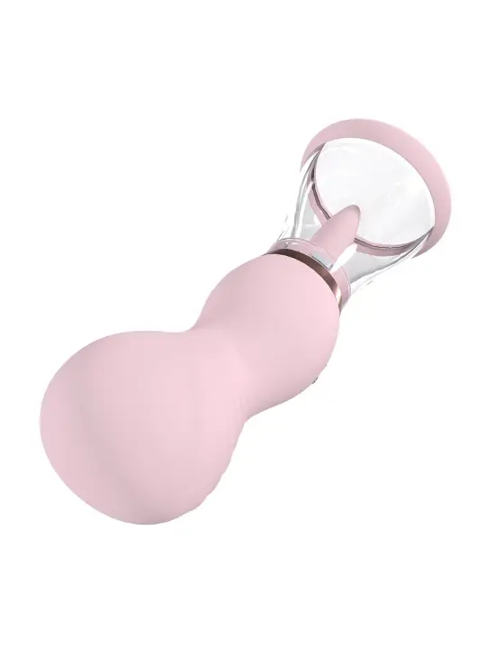 BOMBA RECARREGÁVEL PARA VULVA E SEIOS SENSUAL ROSA PUMPED