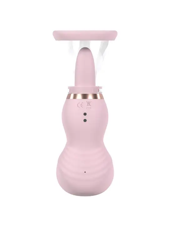 BOMBA RECARREGÁVEL PARA VULVA E SEIOS SENSUAL ROSA PUMPED