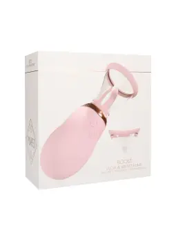 BOMBA RECARREGÁVEL PARA VULVA E SEIOS BOOST ROSA PUMPED