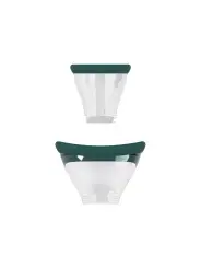 BOMBA PARA VULVA E SEIOS EXQUISITE FOREST GREEN PUMPED