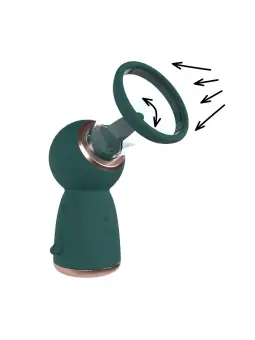 BOMBA PARA VULVA E SEIOS EXQUISITE FOREST GREEN PUMPED