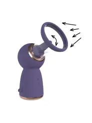 BOMBA PARA VULVA E SEIOS EXQUISITE ROXO PUMPED