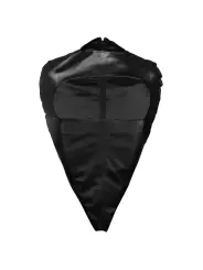RESTRIÇÃO DE BRAÇOS ZIP-UP FULL ARM AND SHOULDER SLEEVE PRETO XTREME OUCH!